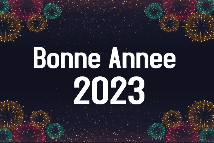 Nouvel an bonne annee 2023