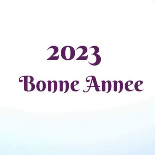 Gif Anime Voeux Bonne annee 2023