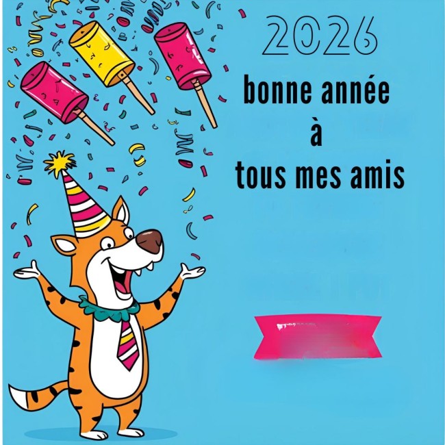 bonne année 2026 Humour Image