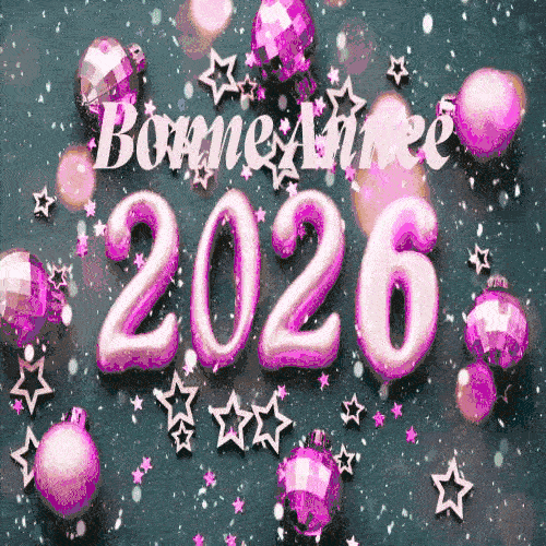 Bonne année GIF 2026 Nouvel an
